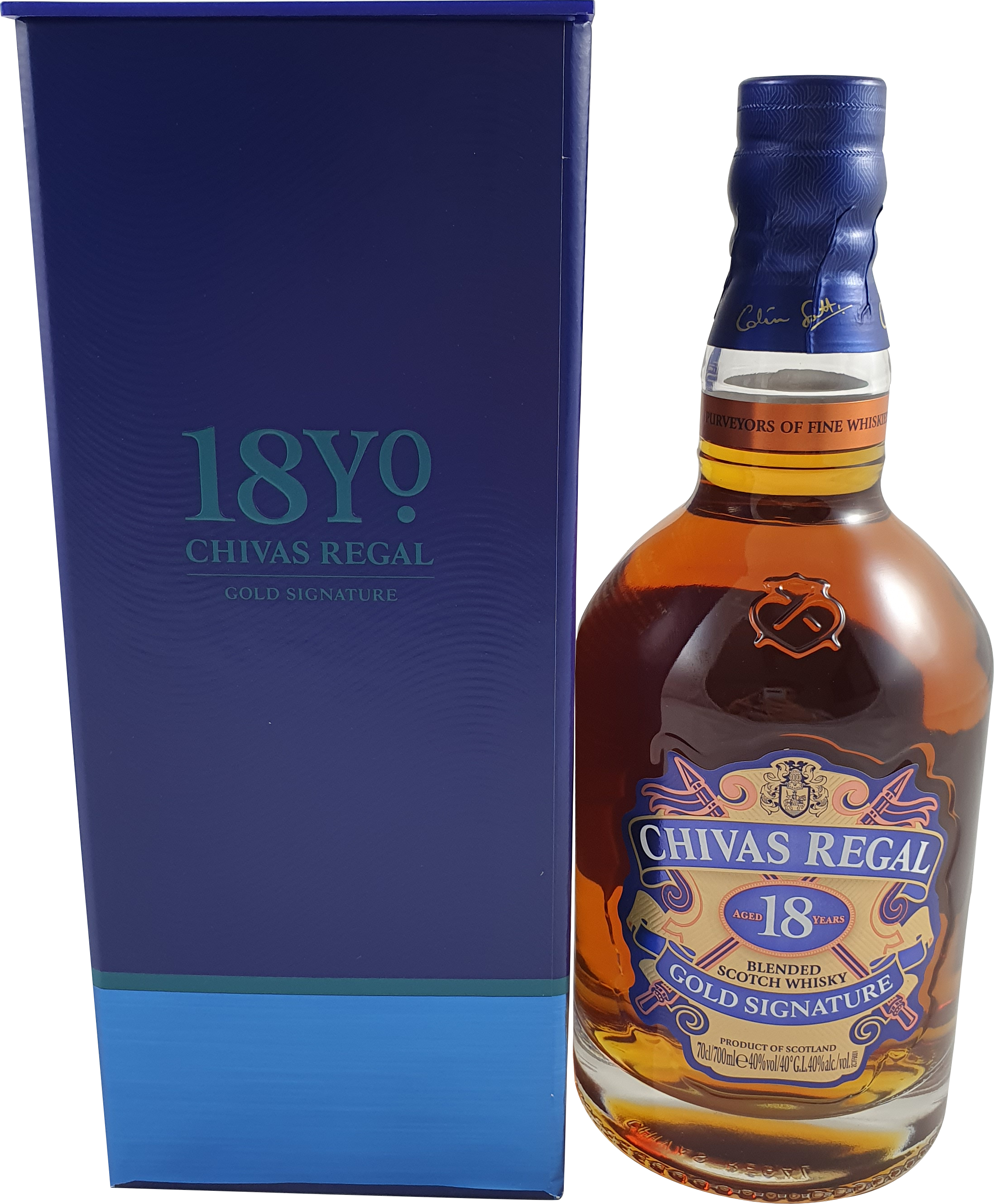 Chivas Regal Whisky 18 y 40 % 0.7L