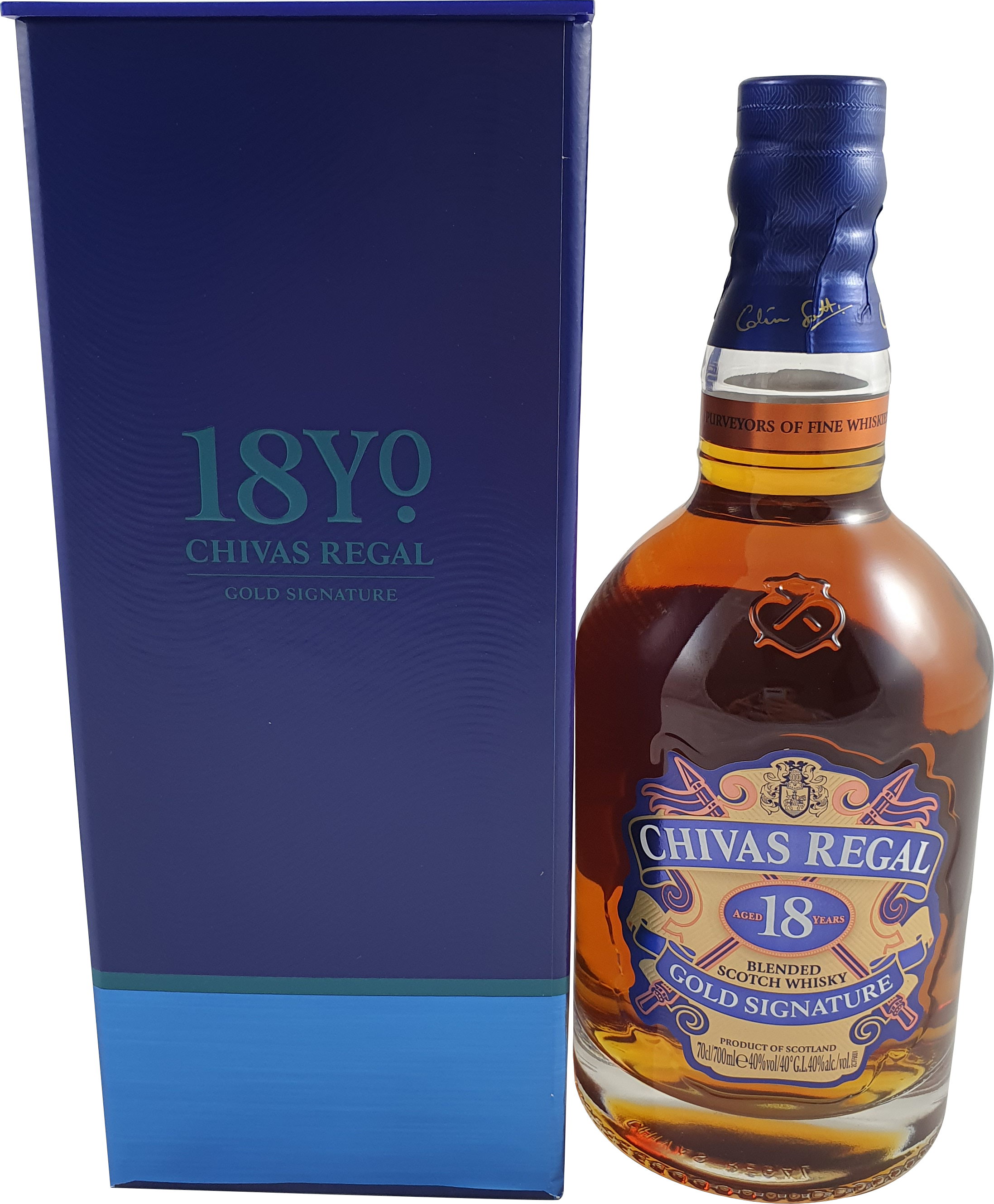 Chivas Regal Whisky 18 y 40 % 0.7L-Artikelnummer-6761-von-Chivas Regal