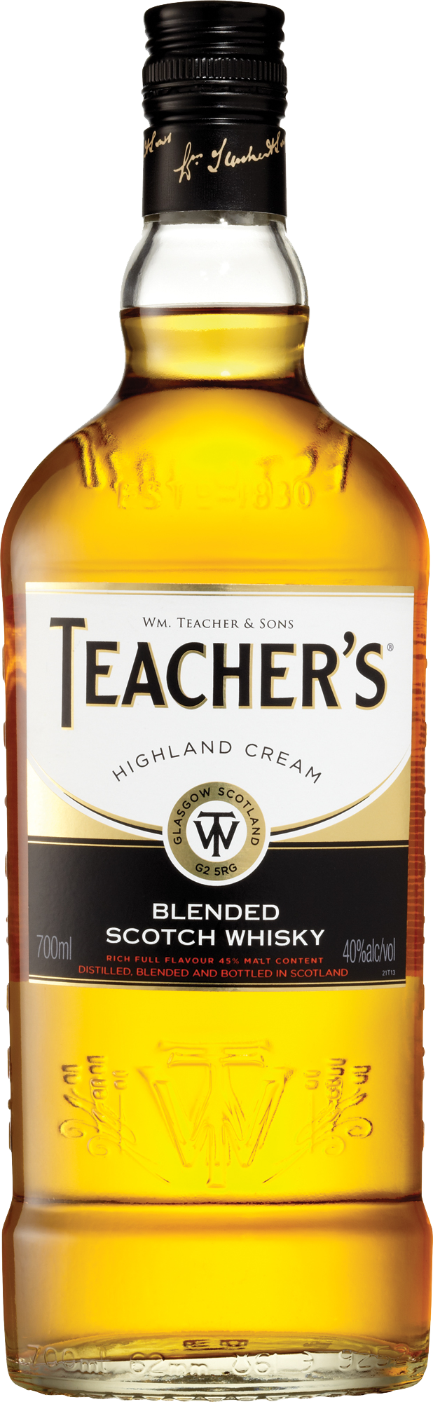 Teacher's Scotch Whisky 40 % 0.7L-Artikelnummer-6996-von-Teacher's