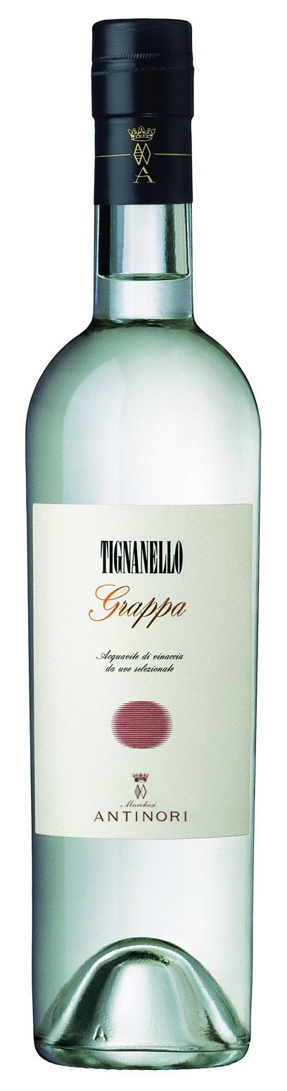Grappa Tignanello Antinori 42% 0.5L-Artikelnummer-30826-von-Marchesi Antinori