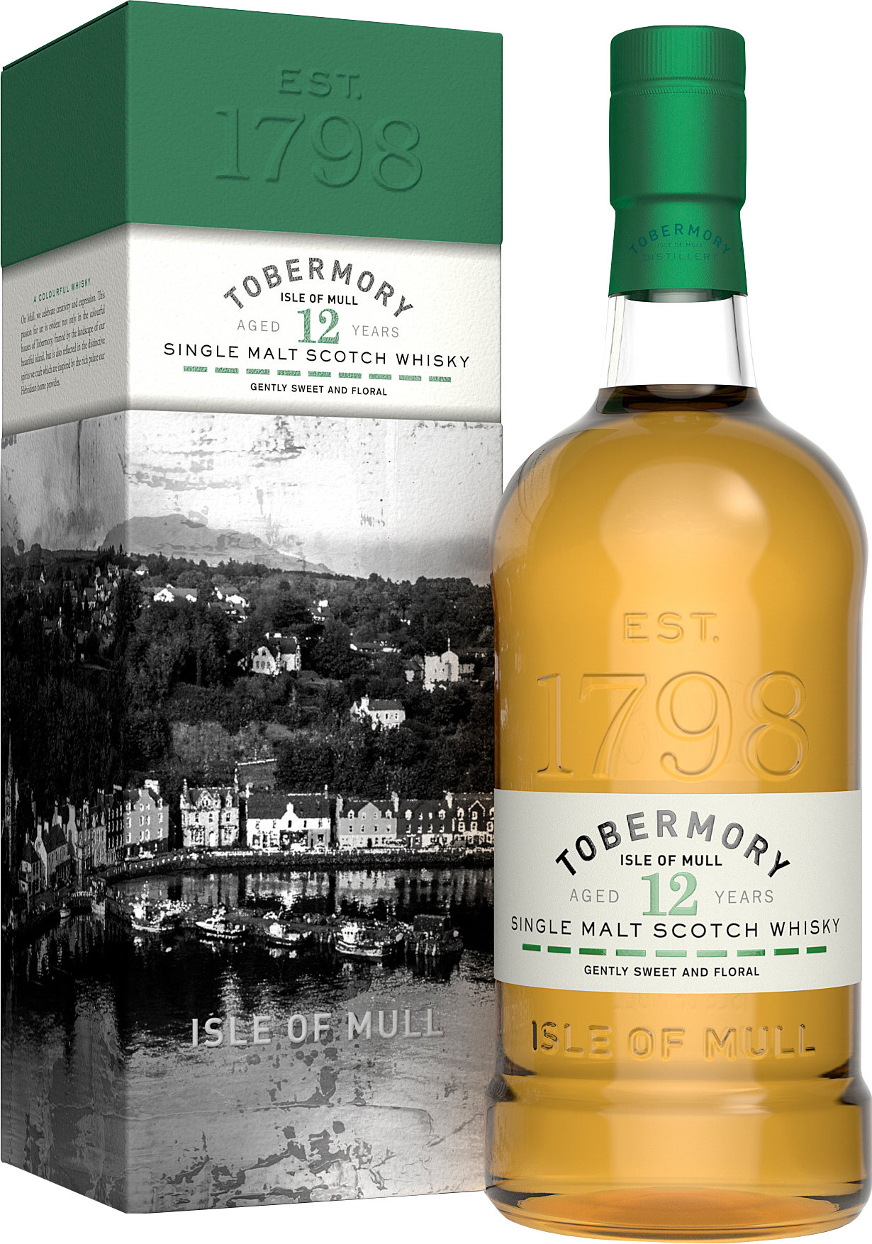 Tobermory Single Malt 12 y 46.3 % 0.7L-Artikelnummer-31289-von-Tobermory