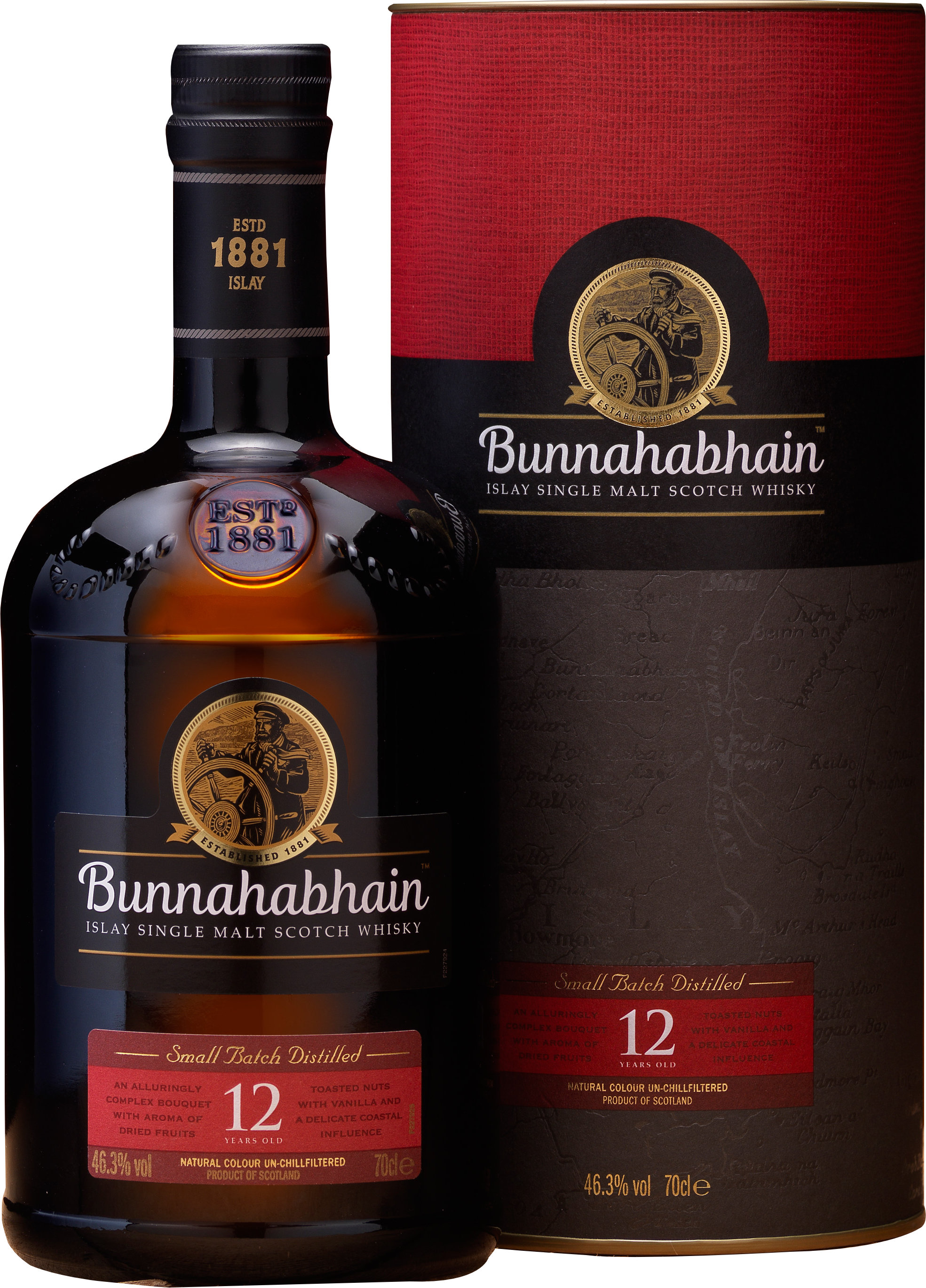 Bunnahabhain 12 Years Single Malt 46.3 % 0.7L