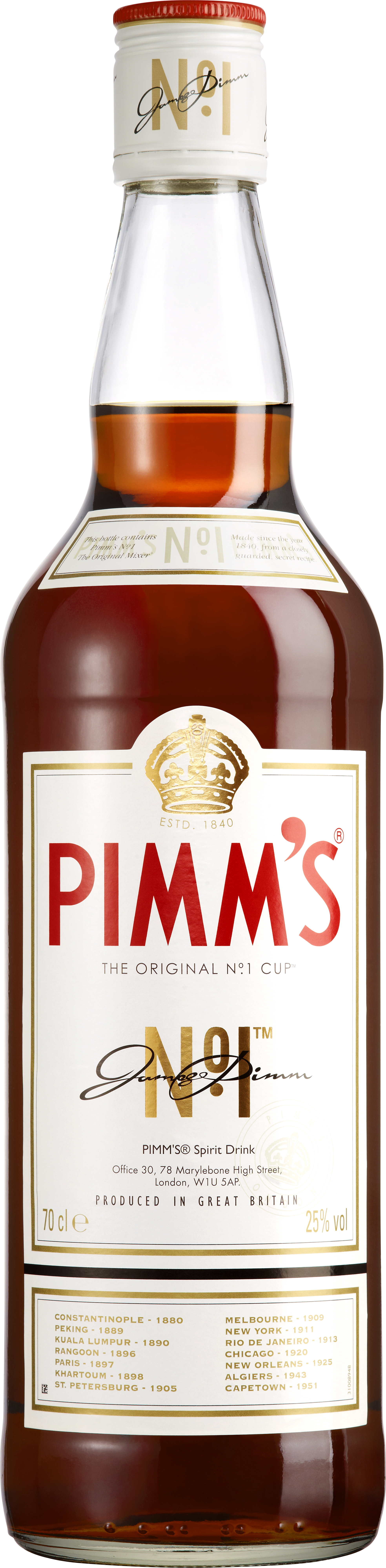 Pimm's No.1 25 % 0.7L