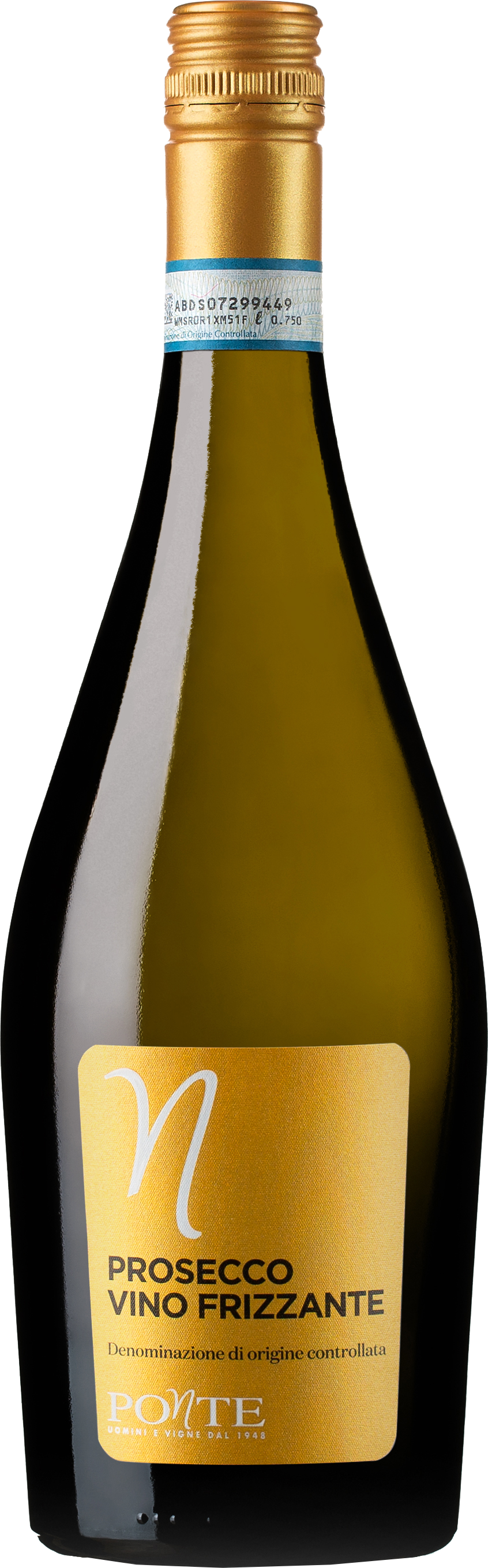 Prosecco Ponte Frizzante 0,75L-Artikelnummer-7659-von-Viticoltori Ponte