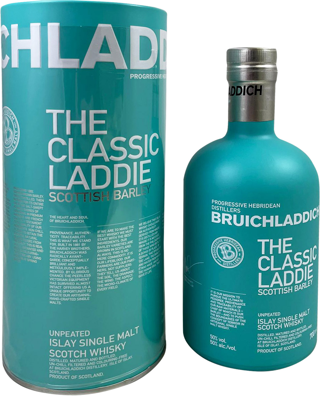 Bruichladdich Scottich Barley 50 % 0.7L-Artikelnummer-30434-von-Bruichladdich