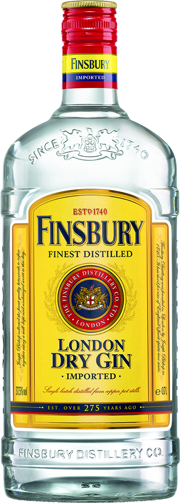 Finsbury Dry Gin  37.5 % -Artikelnummer-6809-von-Borco