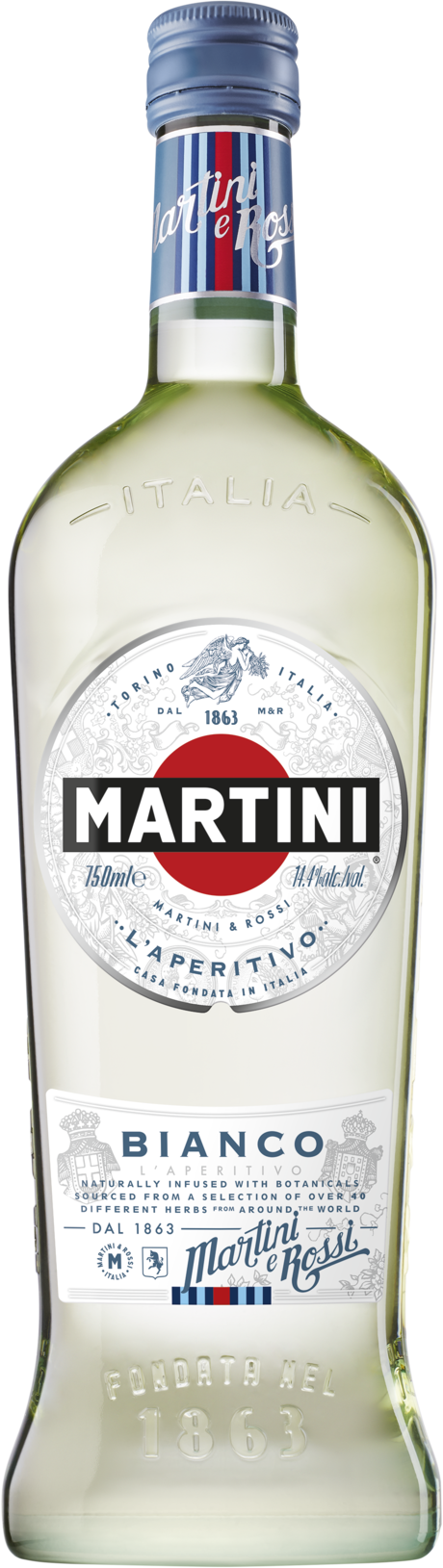Martini-Martini Bianco 15 % 0.75L Martini Bianco 15 % 0.75L-Artikelnummer-5471-von-Martini