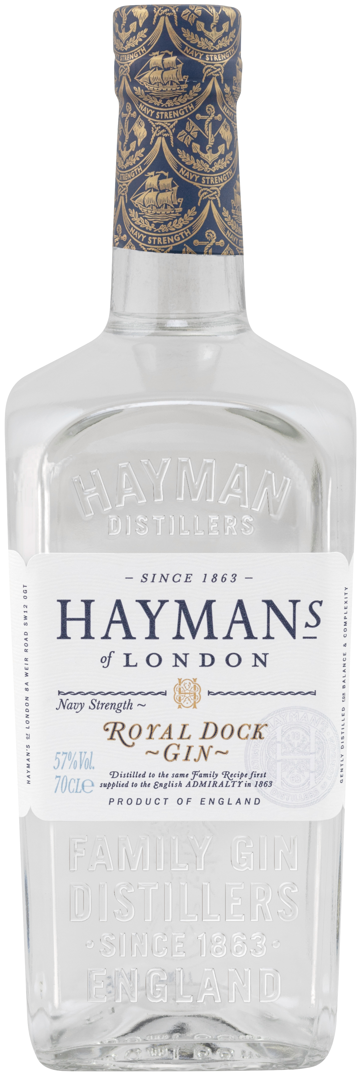 Hayman'S Royal Dock Gin 57% -Artikelnummer-30098-von-Hayman's 