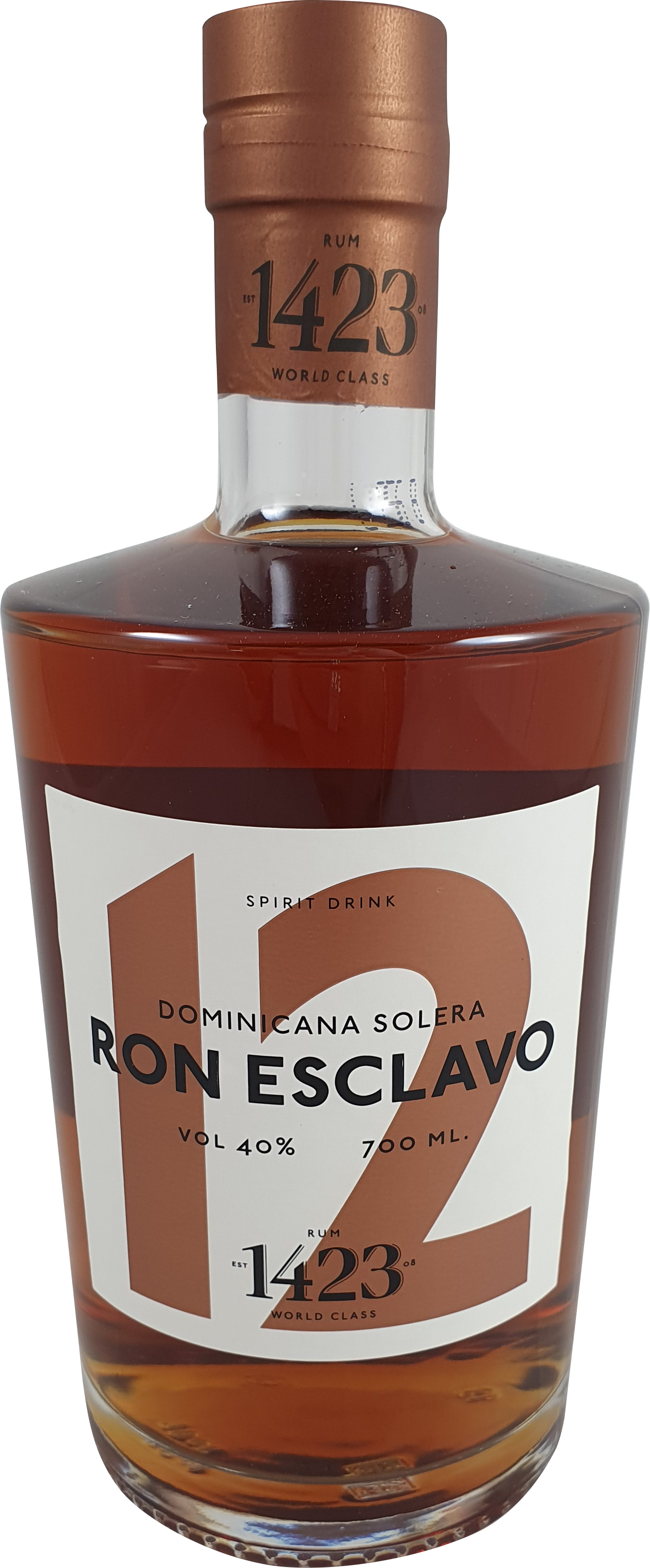 Esclavo Rum 12 Years Dominik. Rep. 40 % 0.7L