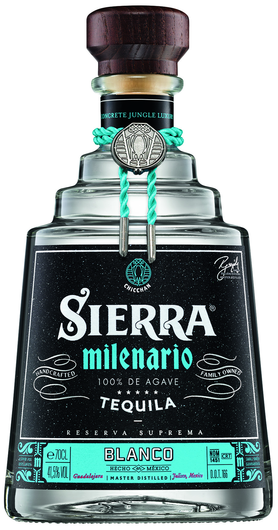Sierra Milenario Blanco Tequilla 41.5 % 0.7L