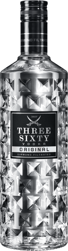 Three Sixty Vodka 37.5% 1l