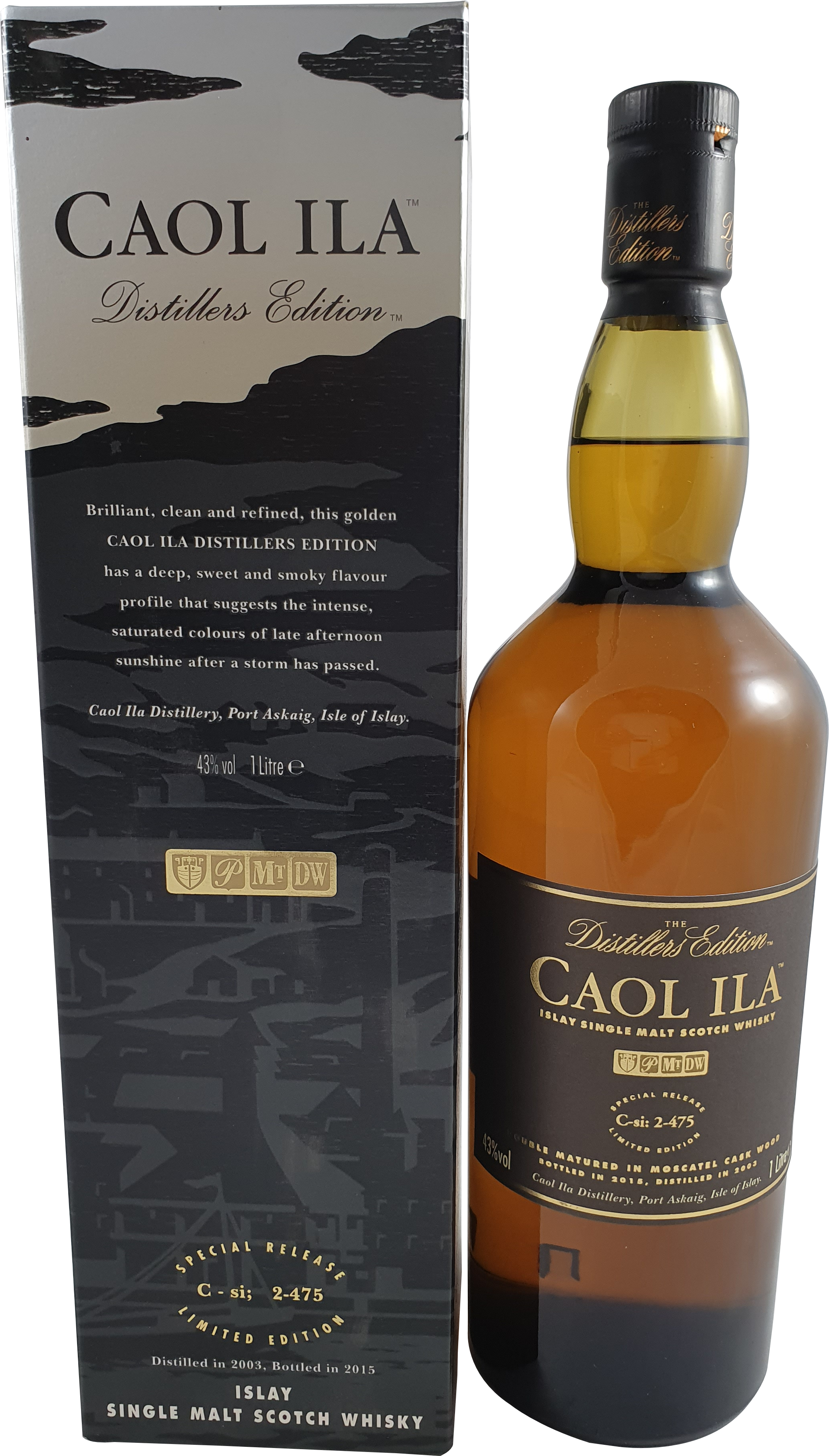Caol Ila Edition Moscatel 43 % 0.7L