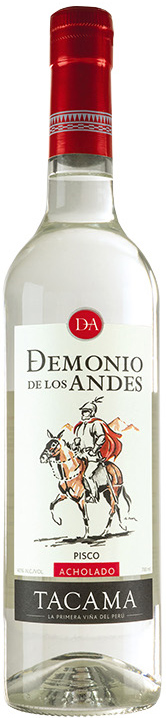 Pisco Demonio de los Andes Acholado 40 % 0.7L-Artikelnummer-30348-von-Hacienda Bodega Tacama