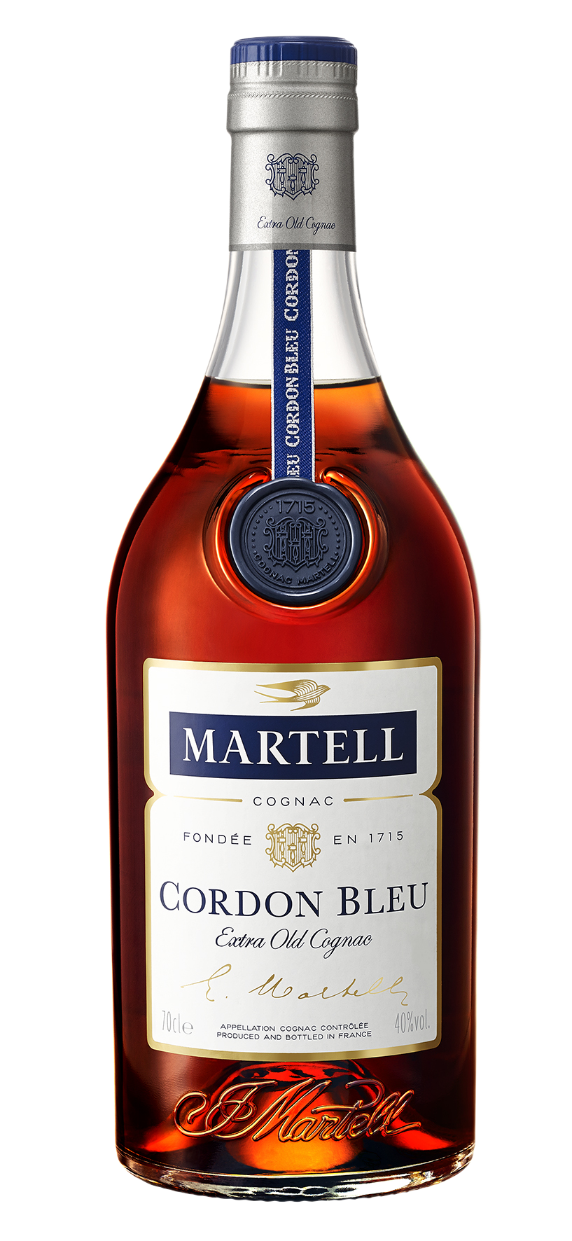 Martell Cordon Bleu Cognac  40 % 0,7L-Artikelnummer-30805-von-Martell
