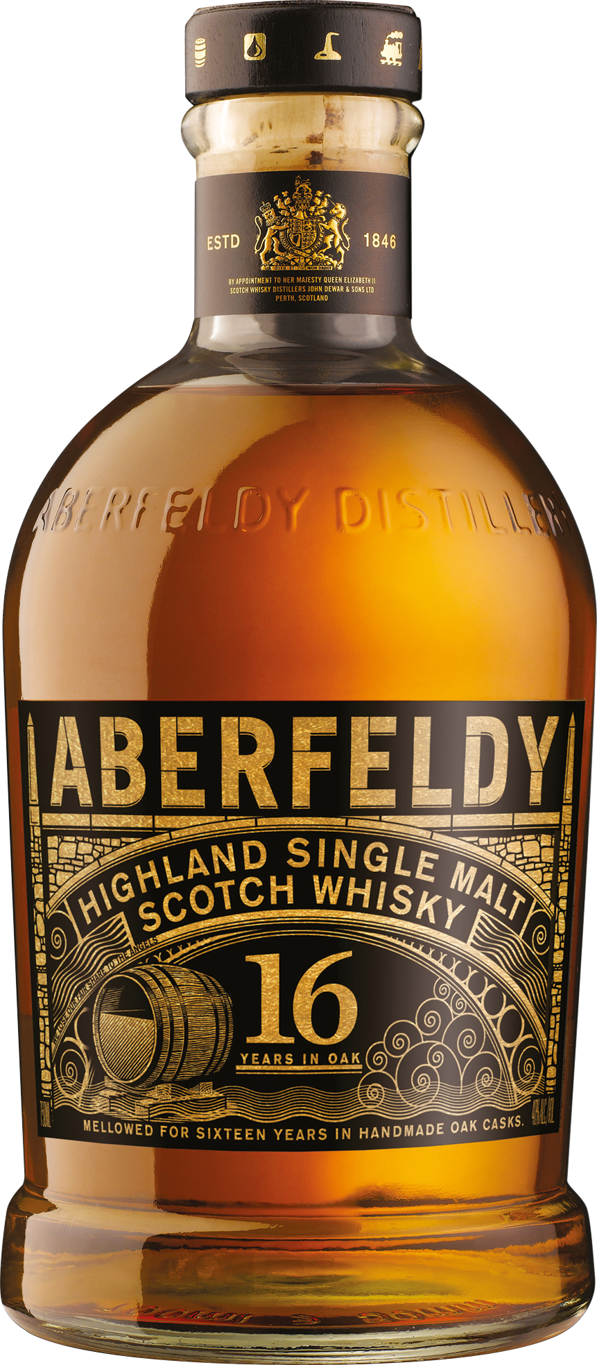 Aberfeldy 16 Y Single Malit 40 % 0.7L