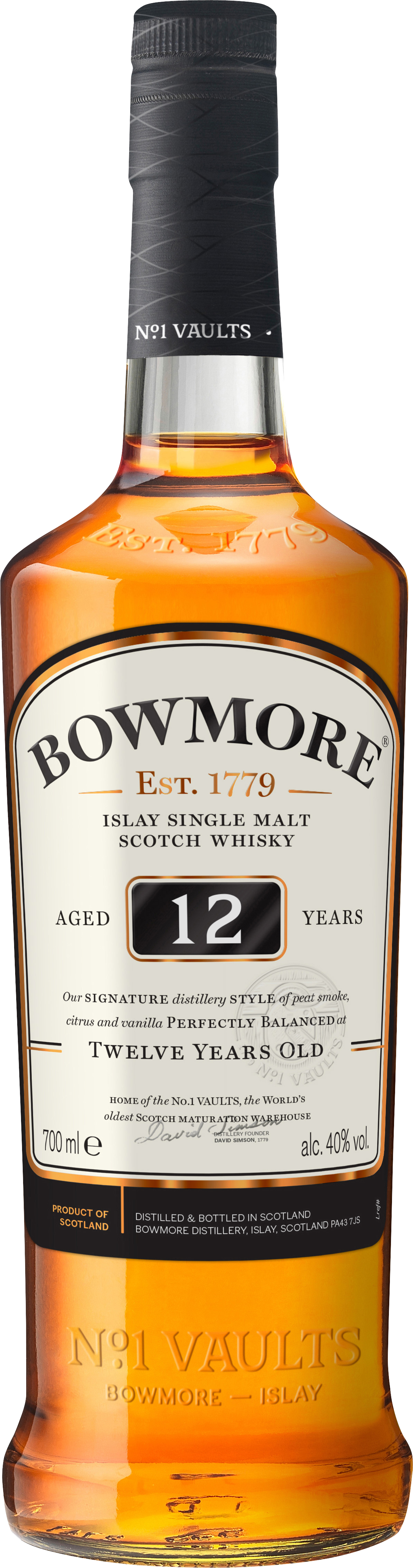 Bowmore 12 Years 40 % 0.7L