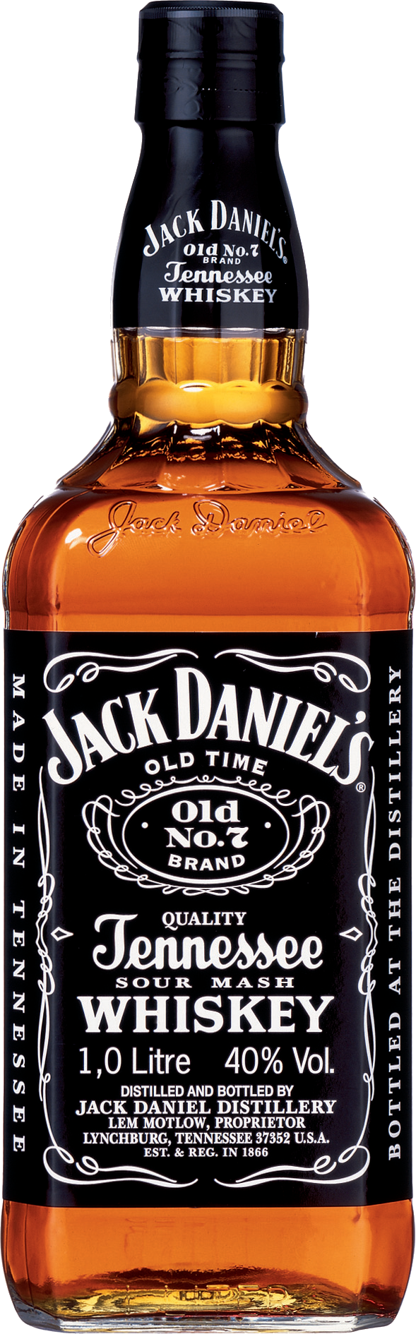 Jack Daniels Bourbon 40 % 1.0L