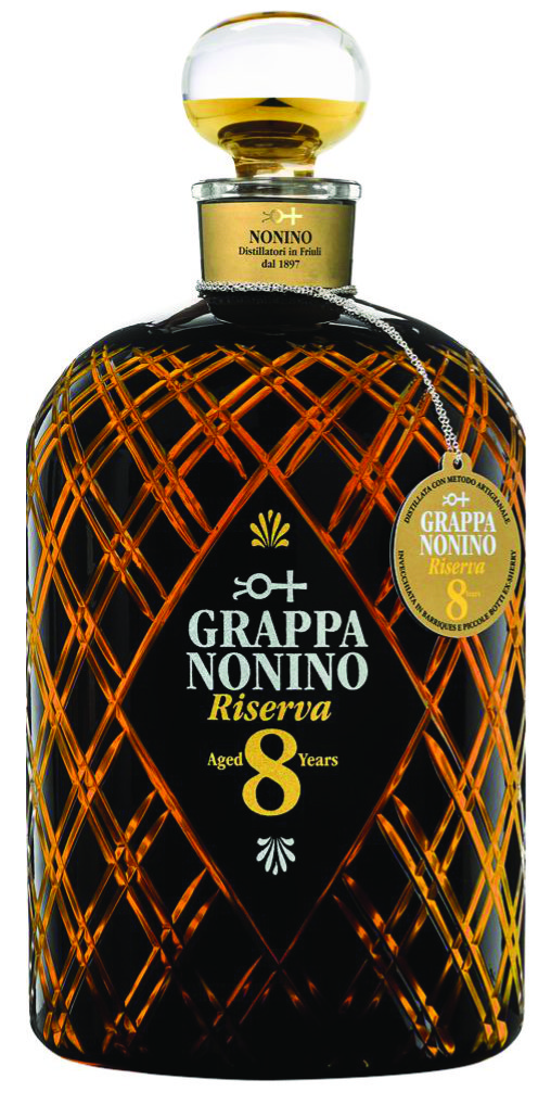 Nonino Grappa Riserva 8 y 43% 0.7L-Artikelnummer-31013-von-Grappa Nonino