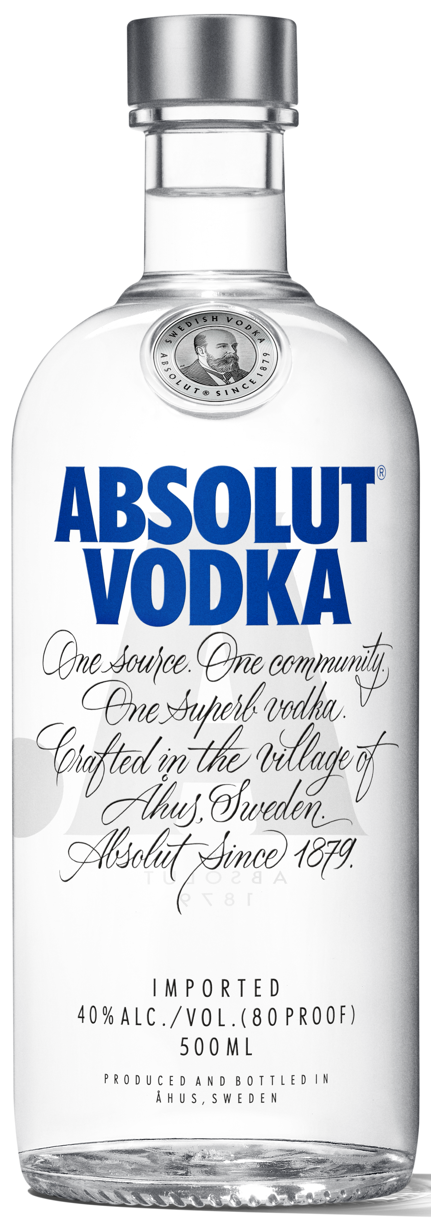 Absolut Vodka 40% 0,5l-Artikelnummer-30017-von-Absolut