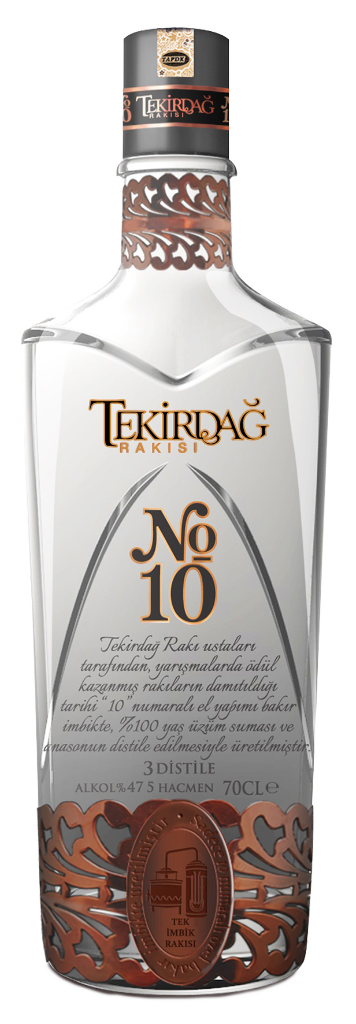 Tekirdag Raki No.10  47,5 % 0,7L-Artikelnummer-30791-von-Yeni Raki 