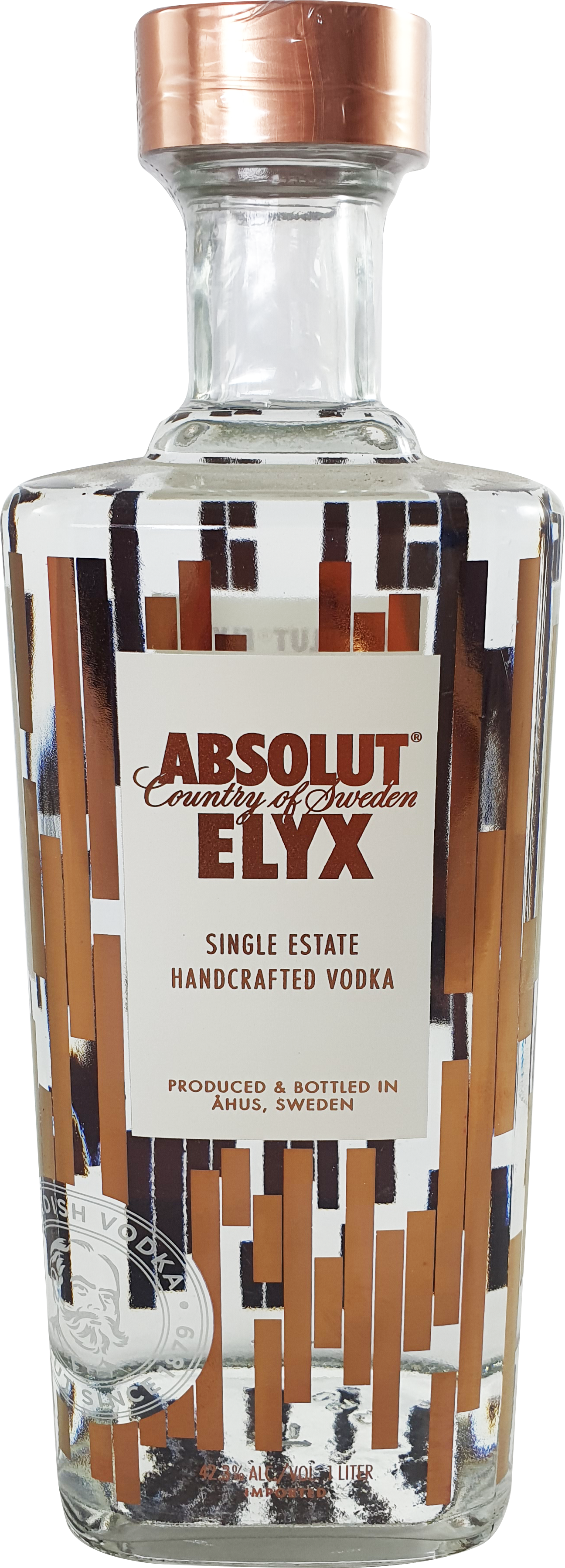 Absolut Vodka Elyx 40% 1l-Artikelnummer-30220-von-Absolut