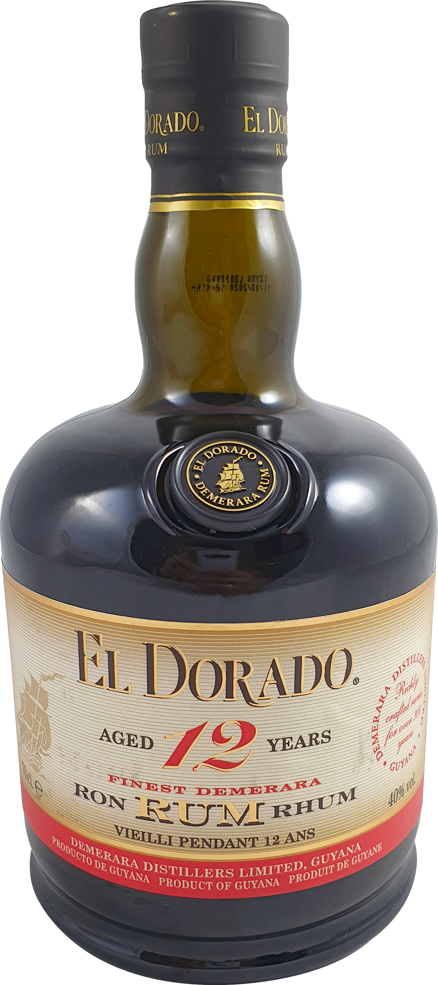 El Dorado 12 Years 40 % 0.7L