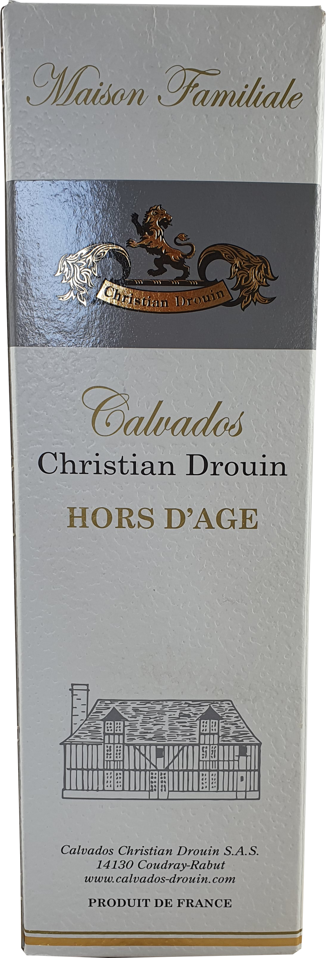 Calvados Drouin Hors d' Age 42 % 0,7L-Artikelnummer-31049-von-Christian Drouin