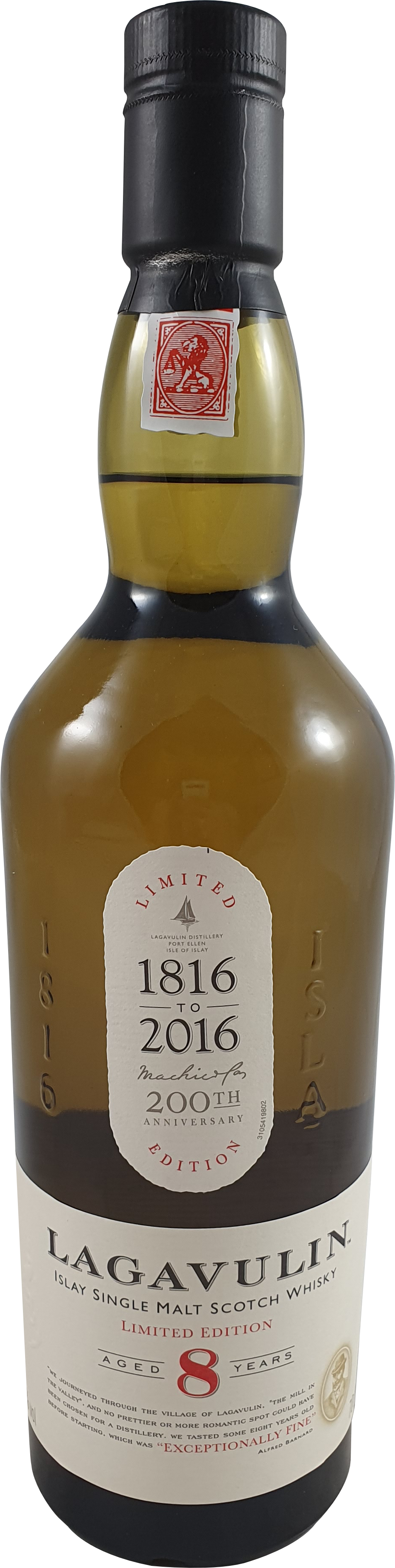 Lagavulin 8 Years Scotch Malt Whisky 0.7L (48% Vol.) - Lagavulin - Whisky