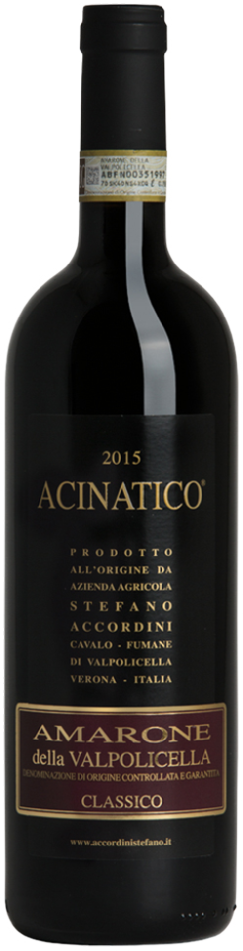 Amarone Classico Stefano Accordini DOCG 0,75L-Artikelnummer-25967-von-Stefano Accordini aus Valpolicella