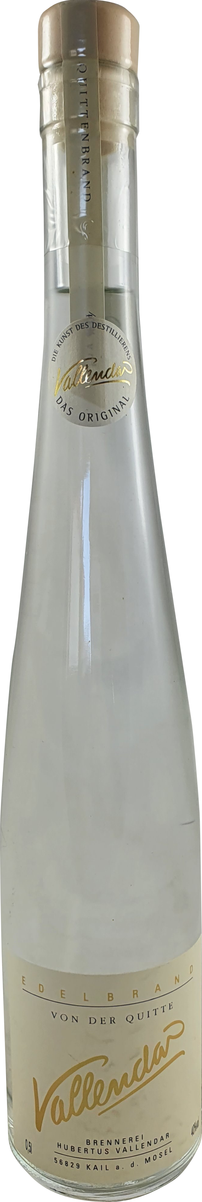 Vallendar Quitte Brand 40% 0,5L-Artikelnummer-30416-von-Vallendar