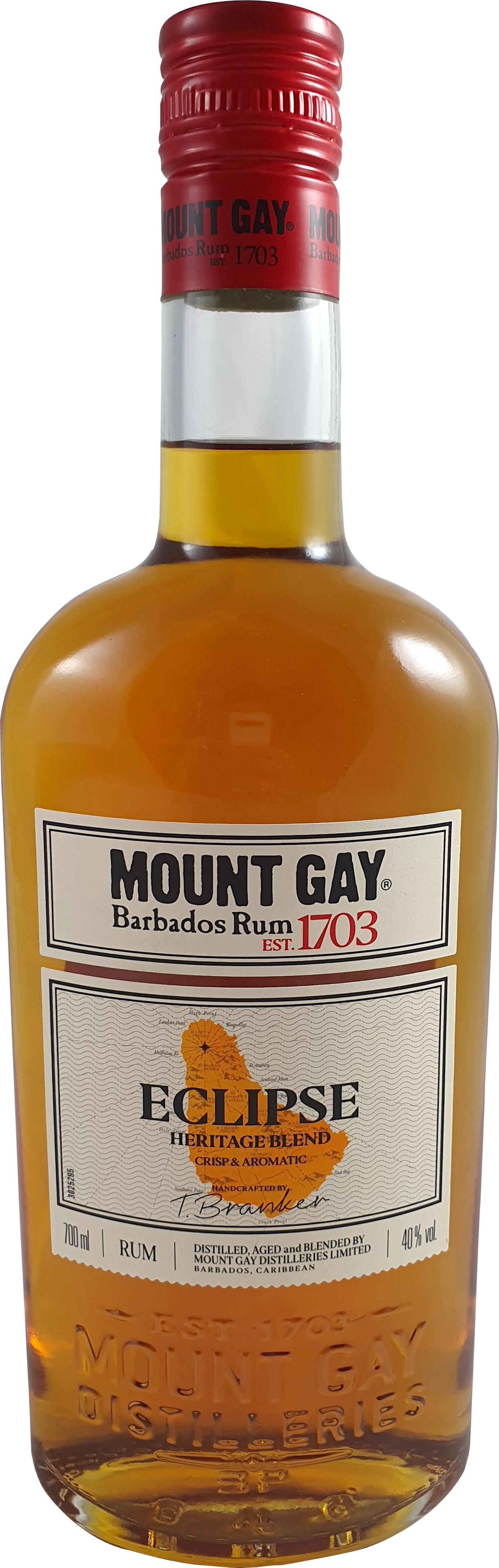 Mount Gay Rum Braun Eclipse 40 % 0.7L