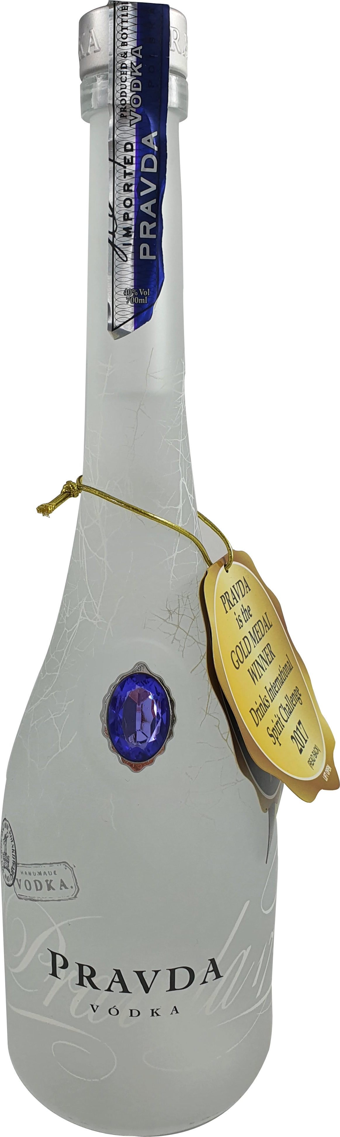 Pravda Pol Vodka 40% -Artikelnummer-30159-von-Pravda