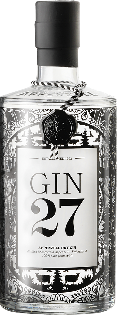 Gin 27 Appenzeller 43% -Artikelnummer-30121-von-Gin 27
