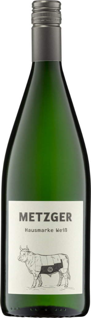 Weingut Metzger Hausmarke Weiß halbtrocken-Artikelnummer-25533-von-Metzger