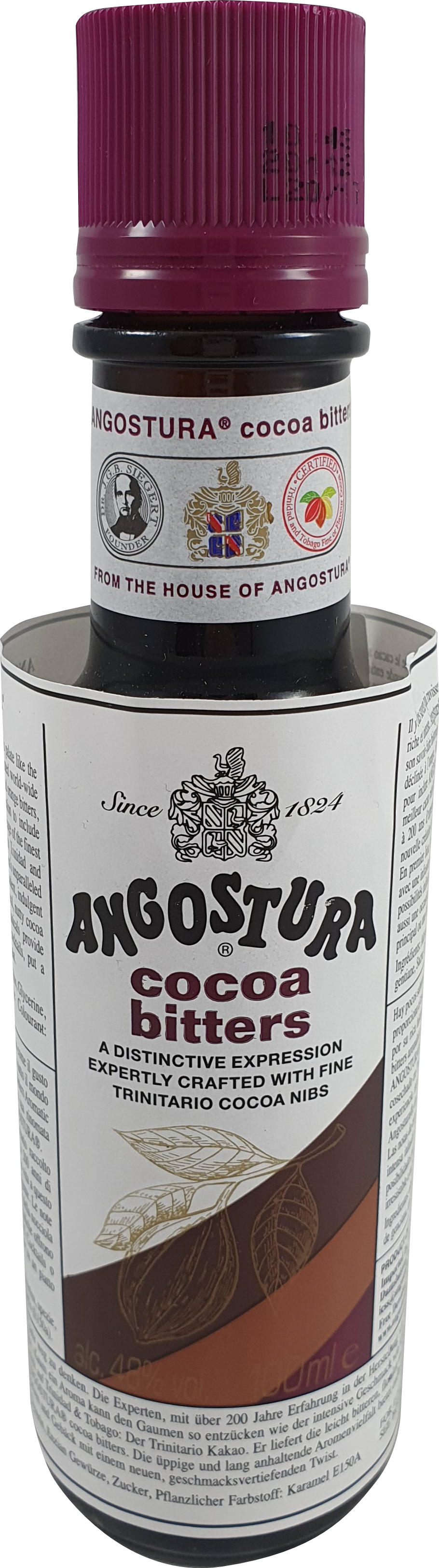 Angostura  Cacao Bitter 48% 0,1L-Artikelnummer-31496-von-Angostura