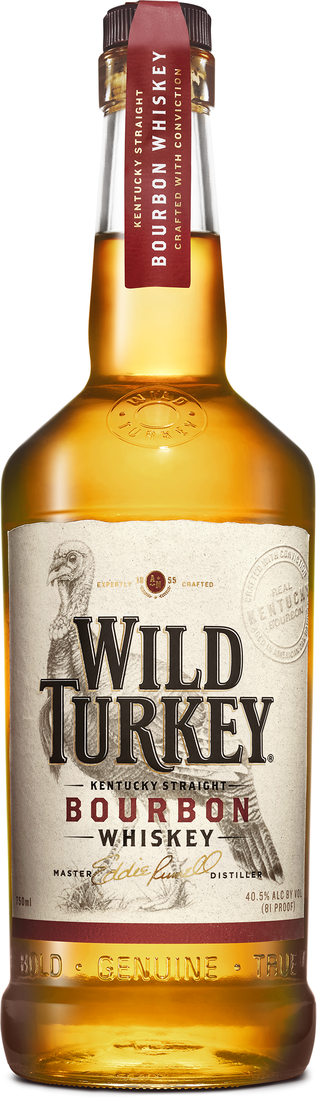 Wild Turkey 81 Bourbon 40.5 % 0.7L-Artikelnummer-30877-von-Wild Turkey