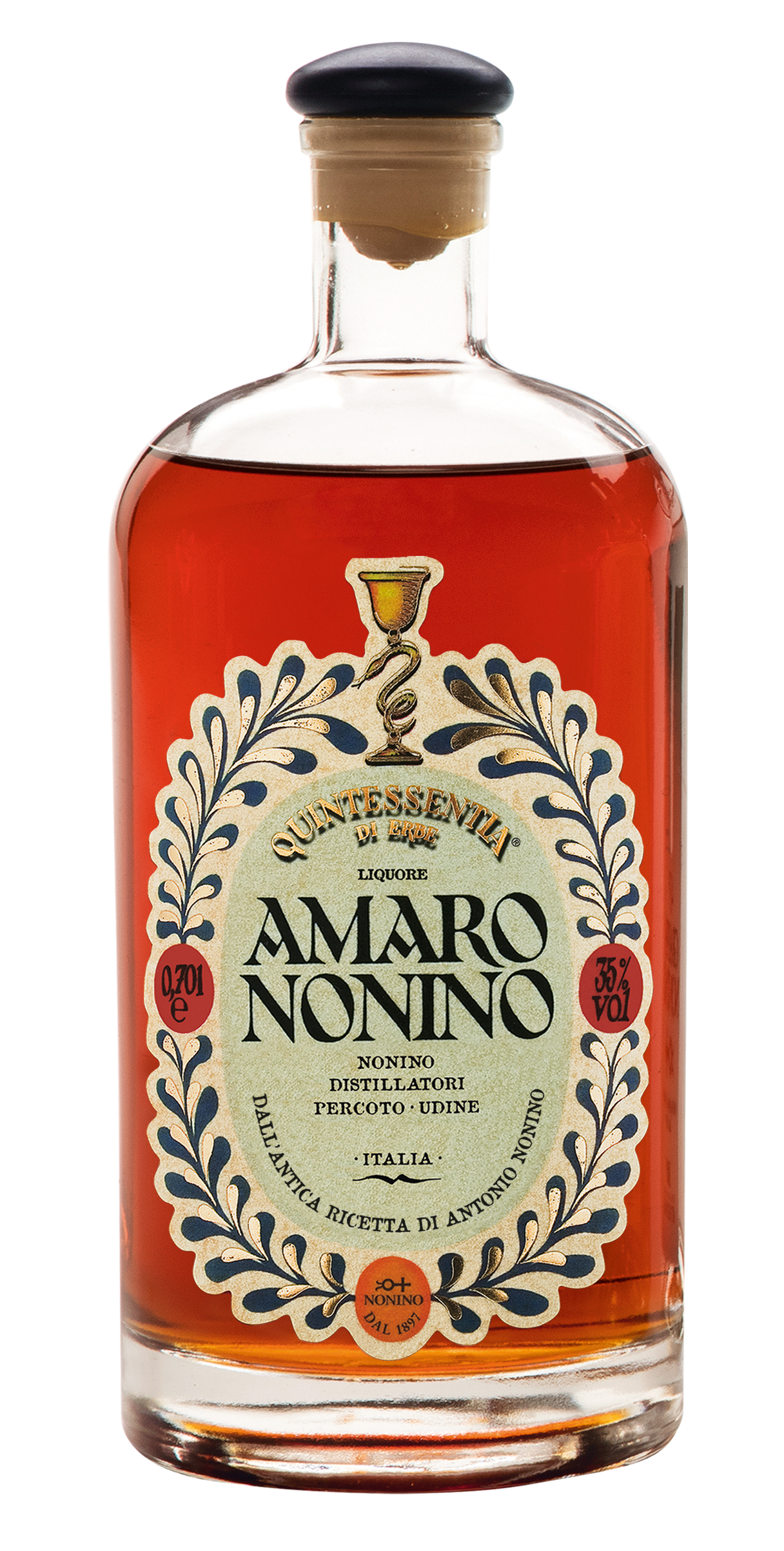 Nonino Amaro Quinte 35 % 0,7L-Artikelnummer-30630-von-Nonino