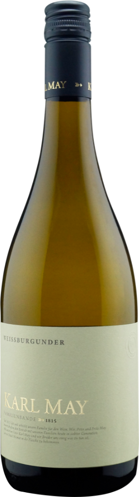 Karl May Weißburgunder Bio -Artikelnummer-25340-von-Weingut Karl May