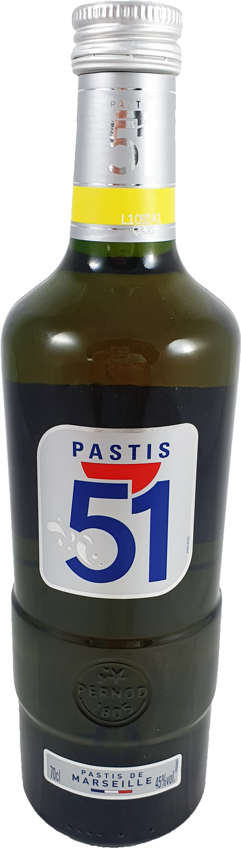 Pastis 51 Anis 45 % 0,7L-Artikelnummer-30185-von-Pernod Ricard
