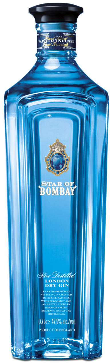 Star Of Bombay Sapphire Gin 47.5% 