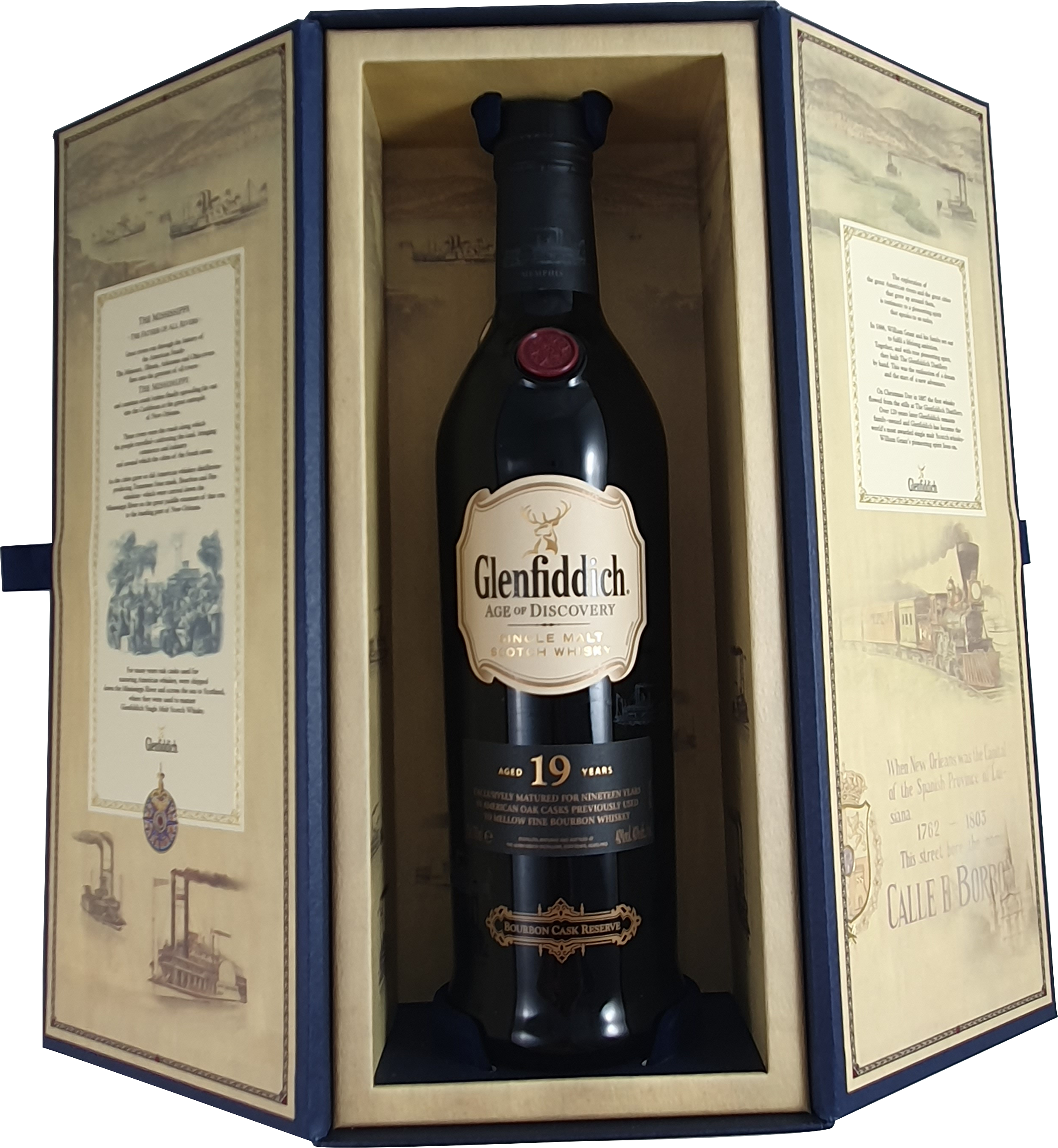 Glenfiddich Age Bourbon Cask 19 Years 40% 0.7L-Artikelnummer-30993-von-Glenfiddich