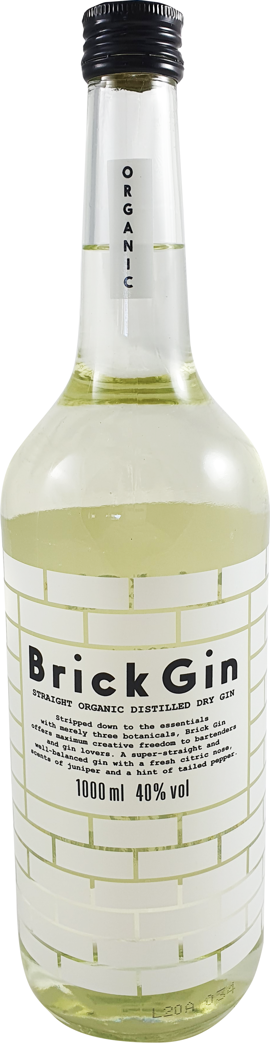 Brick Organic Bio Dry Gin 40 % -Artikelnummer-30886-von-Brick Gin