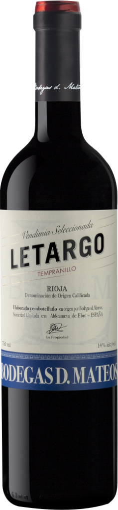 Letargo Tempranillo Rioja D.O.Ca. 0,75L-Artikelnummer-27008-von-Bodegas D. Mateos
