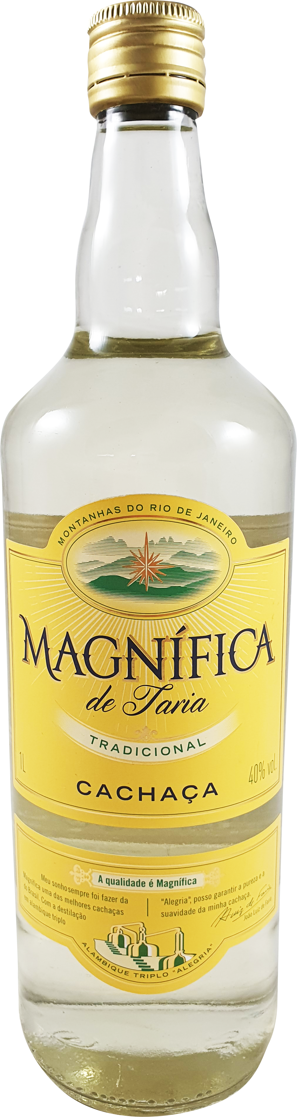 Magnifica Cachaca 40% 1,0L-Artikelnummer-30631-von-Magnifica
