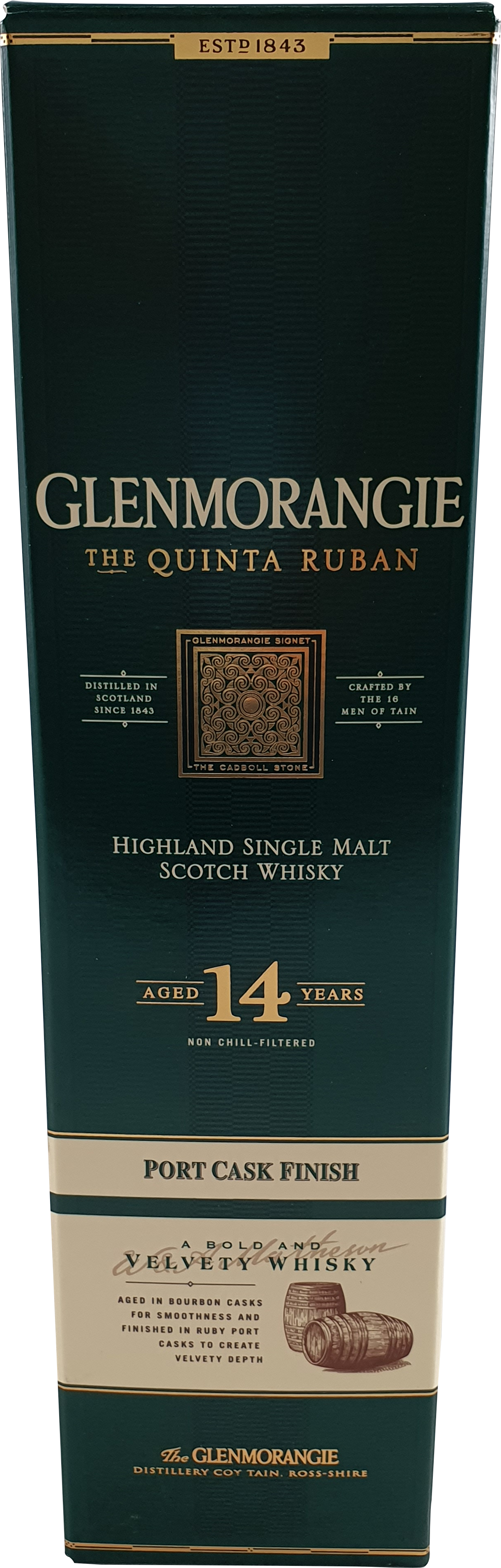 Glenmorangie Quinta Ruban 46 % 0.7L-Artikelnummer-31104-von-Glenmorangie
