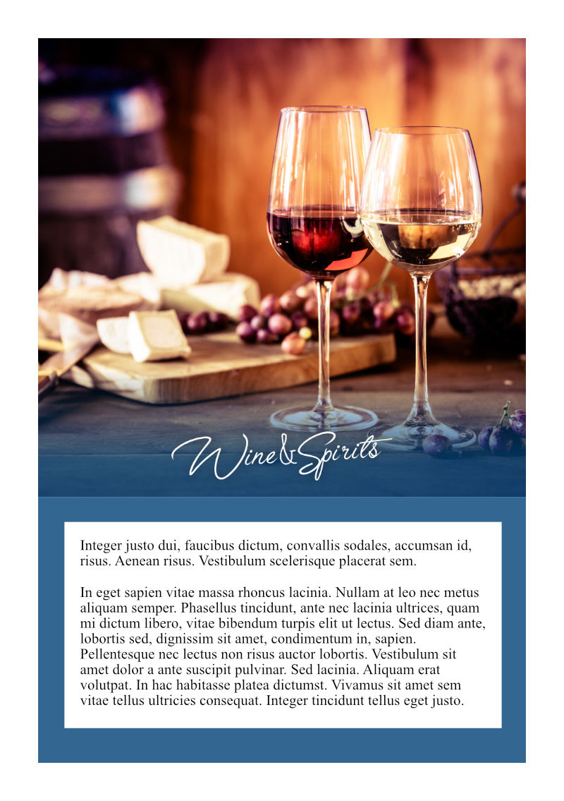 Grußkarte 2  - Allgemein-Artikelnummer-GRUSS002-von-Wine & Spirits