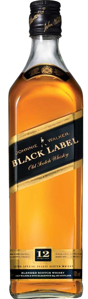 Johnnie Walker Black Label Whisky 40 % 1.0L