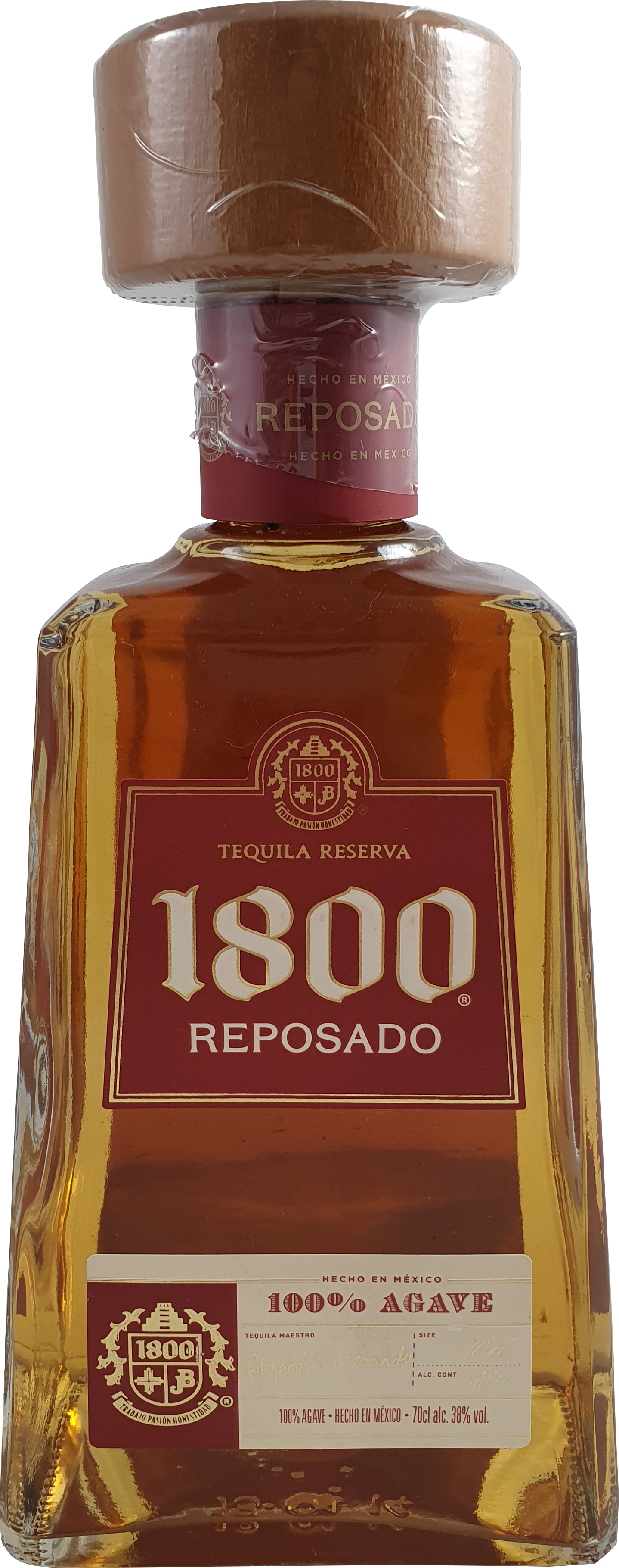 Tequila 1800 Reposado Tequilla 38 % 0.7L-Artikelnummer-6919-von-Cuervo