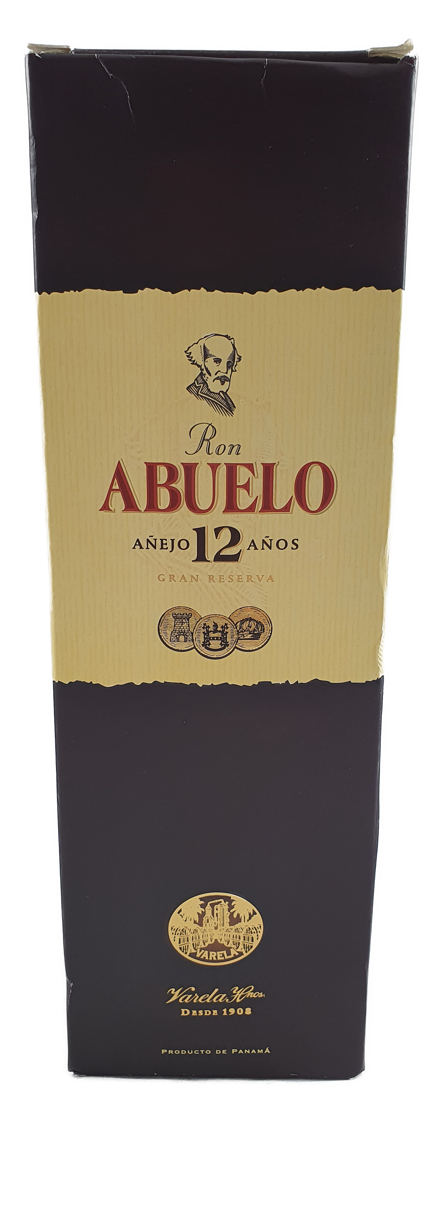 Ron Abuelo Rum 12 Years 40 % 0.7L-Artikelnummer-30636-von-Varela Hermanos Panamá