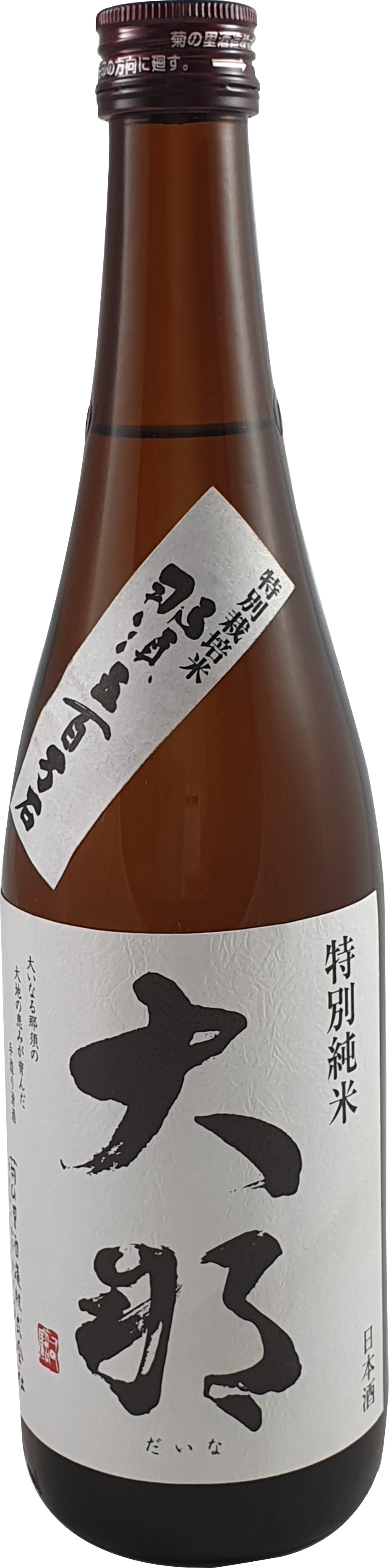 Sake Daina Junmai 15.7% 0.72L-Artikelnummer-30724-von-Kikunosato Shuzo